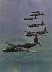 Wellington bombplan i formation av English School