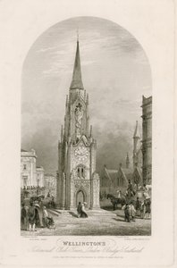 Wellingtons Testimonial Clock Tower, London Bridge, Southwark av English School
