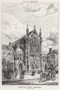 Wesleyan Chapel, Newcross (gravyr) av English School