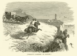 Wesleys lugn i farans stund (gravyr) av English School