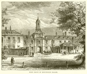 West Front of Kensington Palace av English School