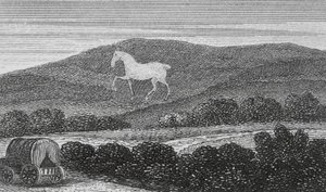 White Horse Vale, Berkshire (gravyr) av English School