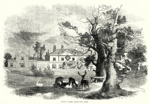 White Lodge, Richmond Park (gravyr) av English School
