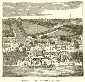 Whitehall in the Reign of James I av English School