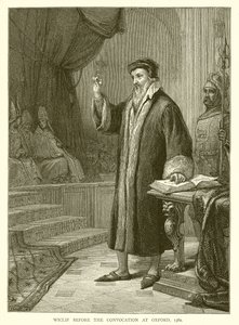 Wiclif före konvokationen i Oxford, 1382 av English School