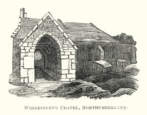 Widdrington Chapel, Northumberland (gravyr) av English School