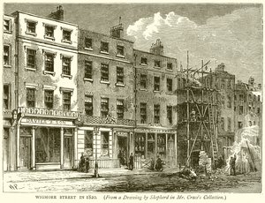 Wigmore Street 1820 av English School
