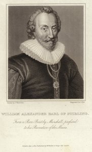William Alexander, 1:e earl av Stirling (ca 1570 - 12 september 1640) av English School