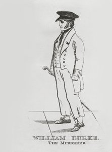 William Burke, ca 1829 (etsning) av English School
