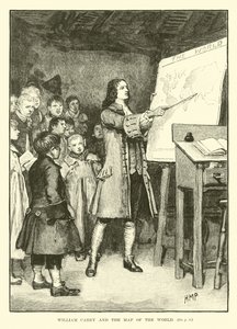William Carey och världens karta av English School