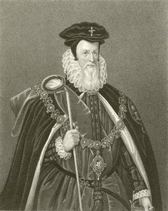 William Cecil, Lord Burghley av English School