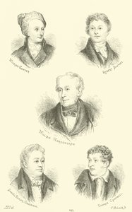 William Cowper, Robert Southey, William Wordsworth, Samuel Taylor Goleridge, Thomas Campbell av English School