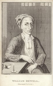 William Dewell, avrättad november 1740 av English School