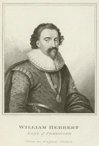 William Herbert, Earl of Pembroke (gravyr) av English School