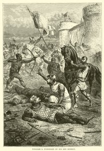 William I avhästs av sin son Robert av English School