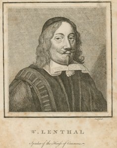 William Lenthal, talman för underhuset av English School