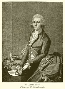 William Pitt av English School