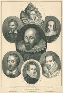 William Shakespeare och hans samtida av English School