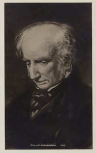 William Wordsworth (1770-1850), engelsk poet (litografi) av English School