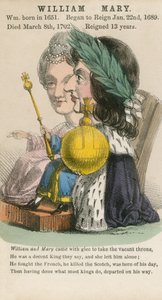 William och Mary (akvatint) av English School