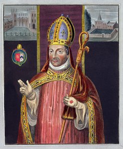William av Wykeham (1325-1404) av English School