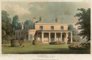 Wimbledon Park, säte för Earl Spencer av English School