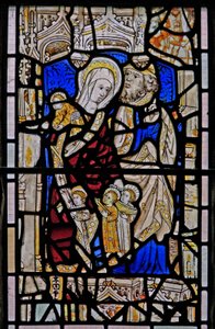 Window Ew föreställande St Mary Cleopas, Alphaeus och deras barn av English School