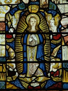 Fönster som visar antagandet av English School