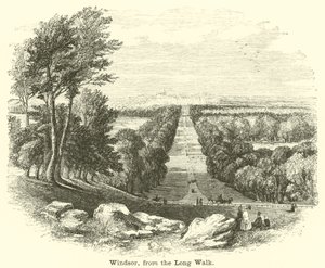 Windsor, från Long Walk av English School