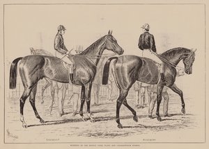 Gewinner der Middle Park Plate und Caesarewitch Stakes (Gravur) von English School