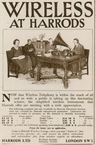 Trådlöst på Harrods av English School