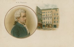 Wolfgang Amadeus Mozart, österrikisk kompositör och musiker av English School