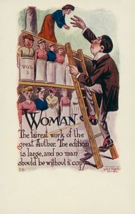 Woman - den store författarens vackraste verk (färglitografi) av English School
