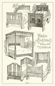 Wooden Bedsteads, av Heal and Son och J S Henry and Company