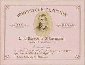 Woodstock val 1880 av English School
