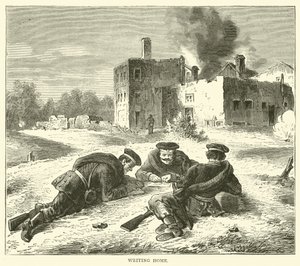 Hemskrivning, september 1870 av English School