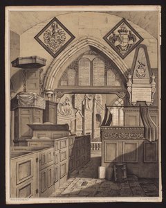 Wyrardisbury Church, Bucks (gravyr) av English School