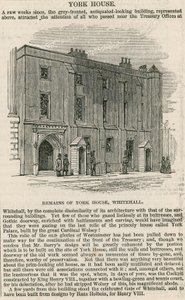 York House, Whitehall av English School