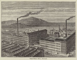 York Street Mill, Belfast (gravyr) av English School