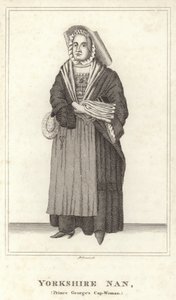 Yorkshire Nan, Prince Georges Cap-Woman av English School