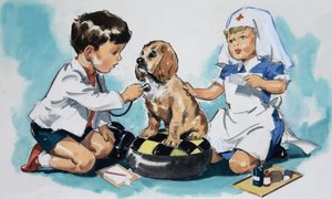 Unga veterinärer av English School