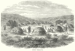 Zulu Village (gravyr) av English School