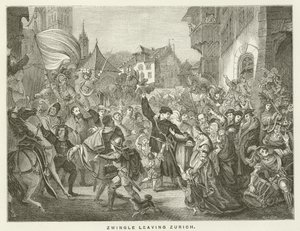 Zwingle lämnar Zürich av English School