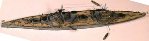 HMS Lion av Norman Ongh (modell) av English School English School