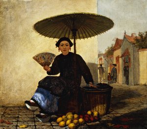 Fruktförsäljare, 1862