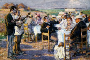 Fett och tunt (1899, olja på duk)