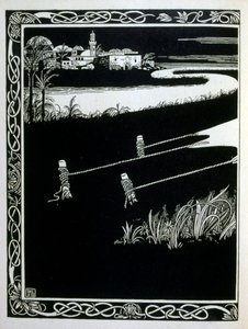 Enak före Gemorrhe (Gomorra), från boken Juda illustrerad av Ephraim Moses Lilien (1874-1925). Lilian anses vara fadern till den sionistiska ikonografin, skapad i Jugendstil (tysk art nouveau) stil. Han illustrerade 