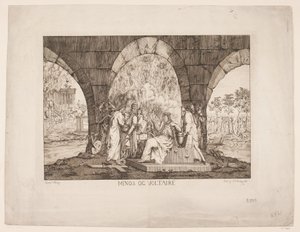 Minos och Voltaire av Erasmus Cristoffer Karlebye