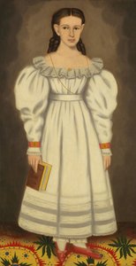 Flicka i familjen Bangs-Phelps, ca. 1848.