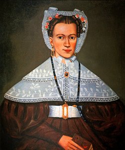 Mrs Pearce, ca 1835 (olja ombord)